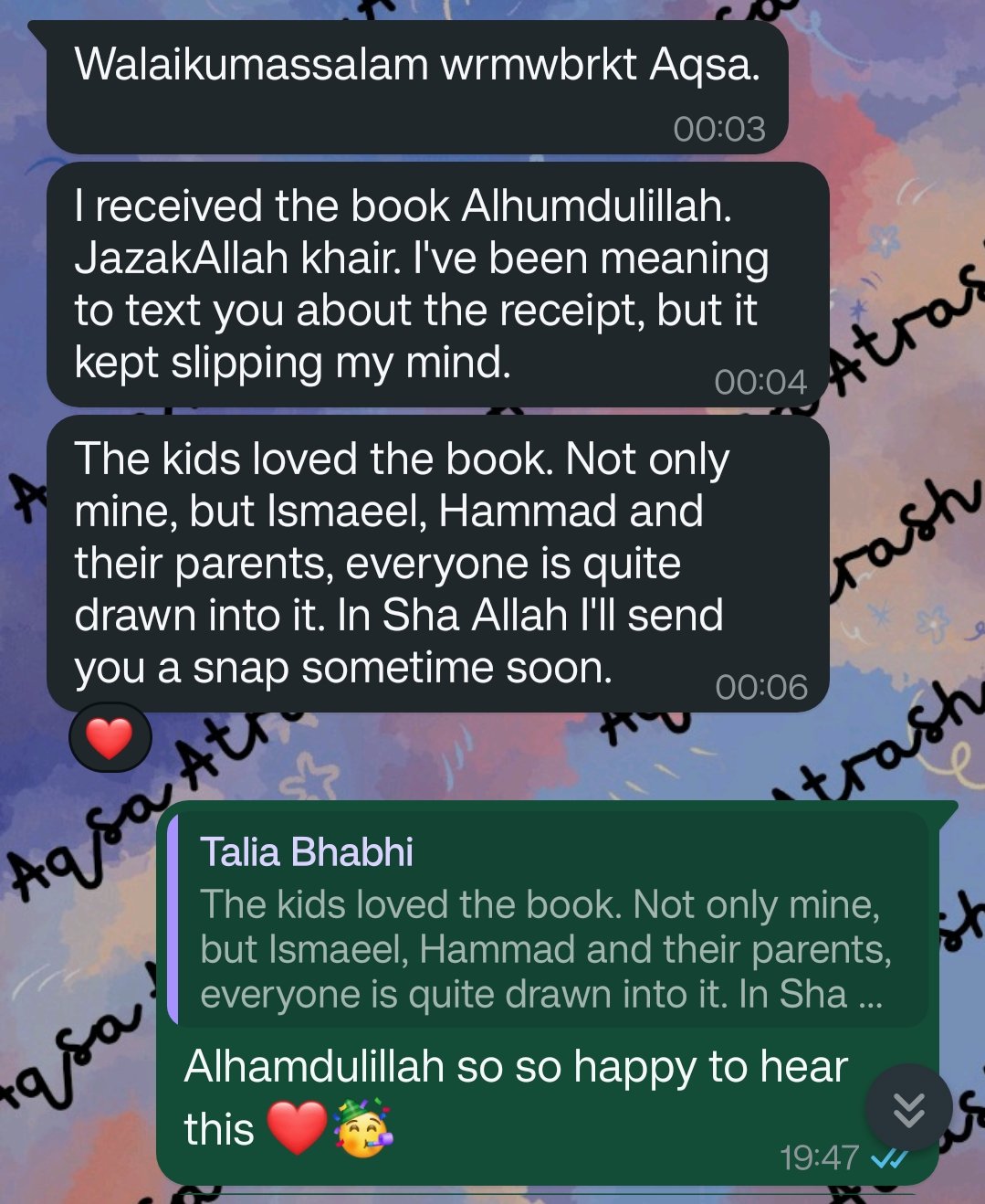 Not only her child but their cousins and relatives were obsessed