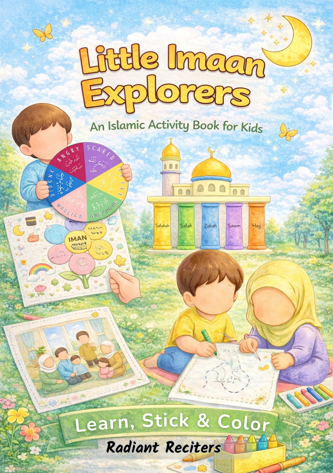 Little Imaan Explorers- An Islamic Activity kit for Kids (Age 2-8) - Image 2